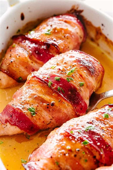 maple-glazed-bacon-wrapped-chicken-breasts image