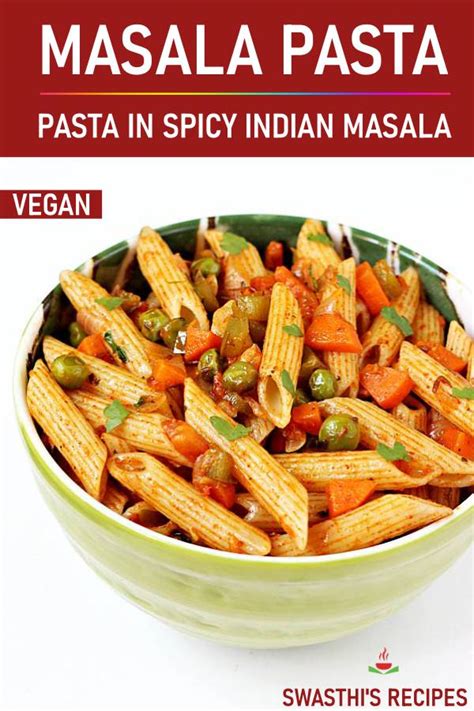 masala-pasta-recipe-indian-style-pasta-swasthis image
