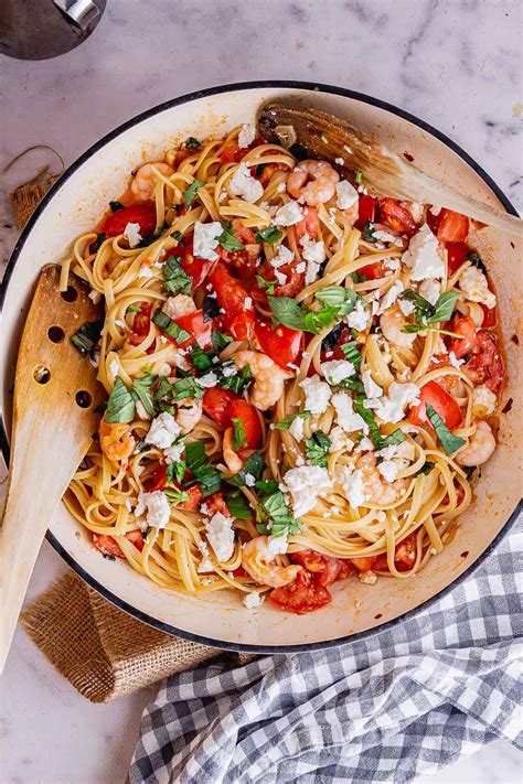 prawn-linguine-with-tomatoes-feta-the-cook-report image