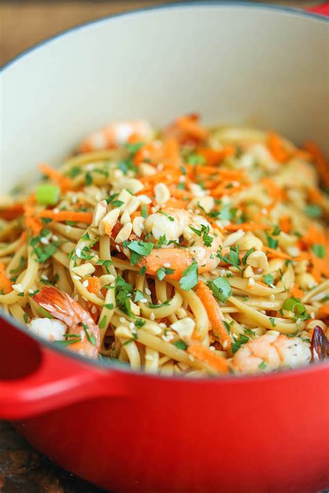 thai-shrimp-noodles-damn-delicious image