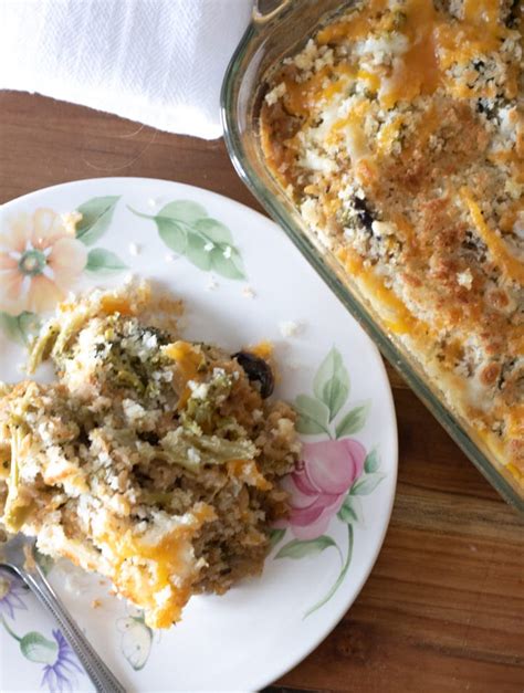 broccoli-and-brown-rice-casserole-the-buttered-home image