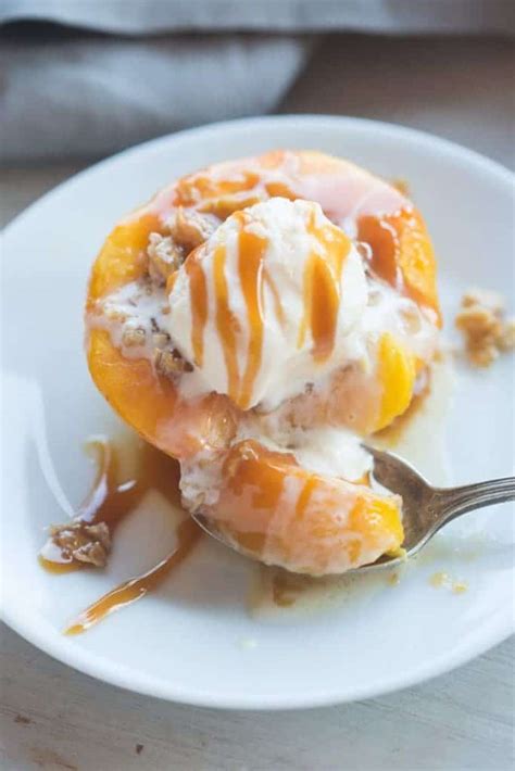 easy-baked-peaches image