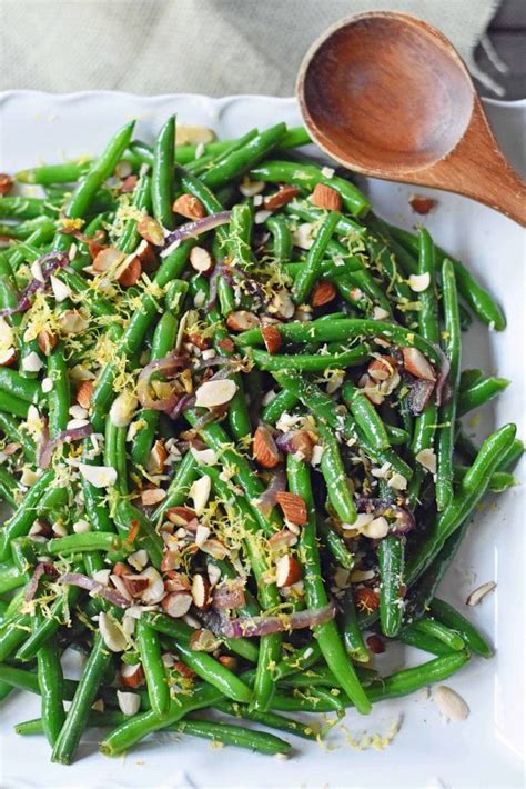 green-beans-with-almonds-and-caramelized-onions-modern image
