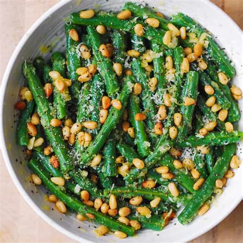 green-beans-with-pine-nuts-julias-album image