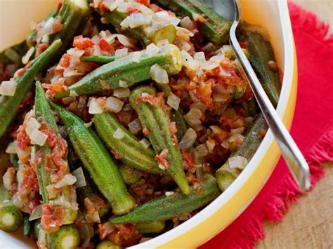 spiced-okra-and-tomatoes-food-network image