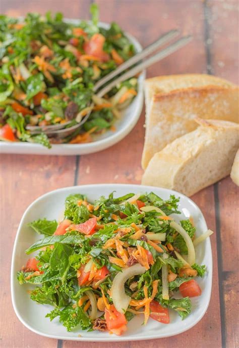 shredded-kale-and-spinach-salad-neils-healthy-meals image