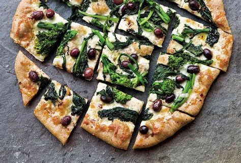 broccoli-rabe-pizza-recipe-leites-culinaria image