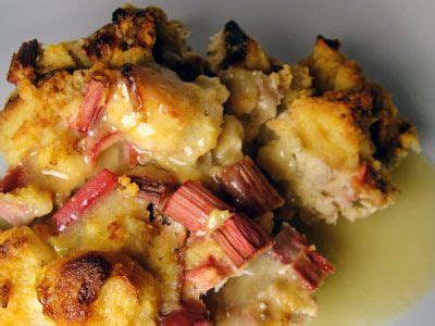 rhubarb-bread-pudding-with-whiskey-sauce image