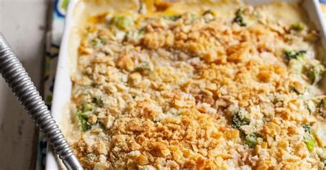 broccoli-casserole-with-ritz-crackers-cream-of-celery image
