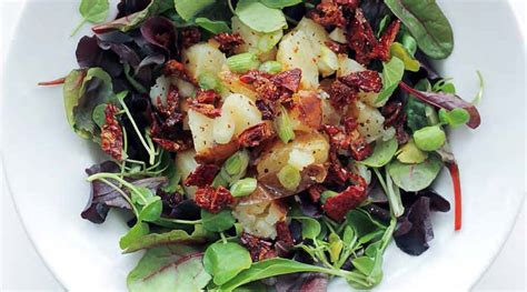 roasted-potatoes-sun-dried-tomatoes-the image