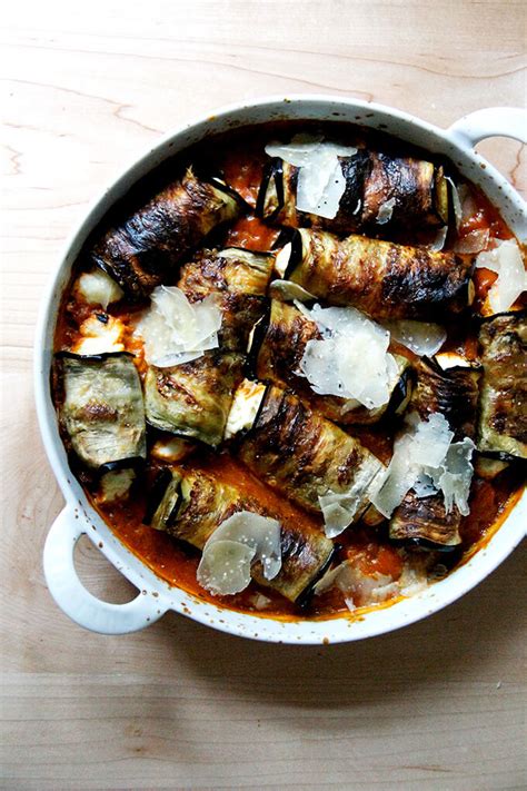simple-roasted-eggplant-involtini-alexandras-kitchen image