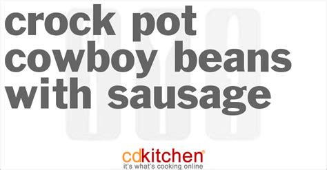 crock-pot-cowboy-beans-with-sausage image
