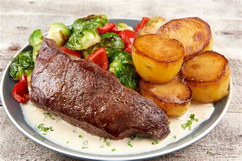 sirloin-steak-and-fondant-potatoes-recipe-home-chef image