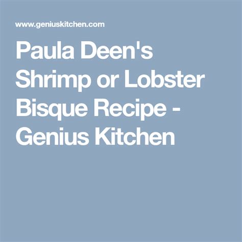 paula-deens-shrimp-or-lobster-bisque image