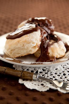 southern-chocolate-gravy-biscuits-recipe-paula-deen image