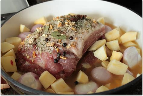 braised-pork-with-apple-cider-and-ginger-beer-dish image