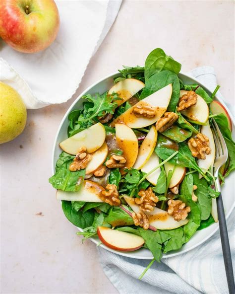 best-spinach-apple-salad-easy-delicious-a-couple-cooks image