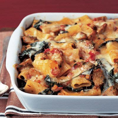 baked-pasta-with-chicken-sausage-recipe-delish image