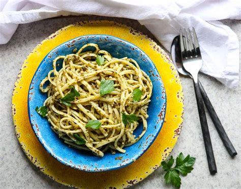 parsley-pesto-parsley-walnut-pesto-recipe-the-food-blog image