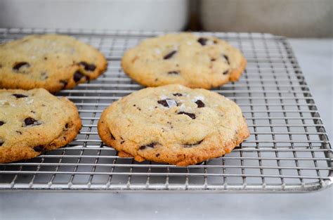 salted-tahini-chocolate-chip-cookies-in-jennies-kitchen image