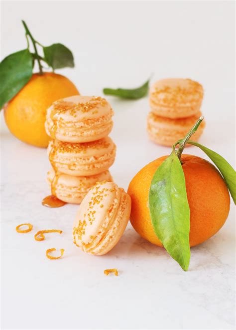 honey-orange-french-macarons-food-nouveau image