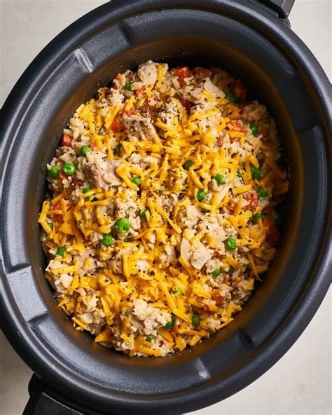 the-best-slow-cooker-chicken-and-rice-recipe-kitchn image
