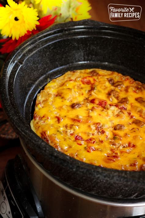 crock-pot-breakfast-casserole-favfamilyrecipescom image