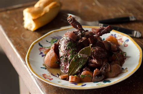 rabbit-cooked-in-red-wine-cocotte-de-lapin-au-vin image