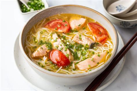 30-minute-salmon-noodle-soup-delightful-plate image