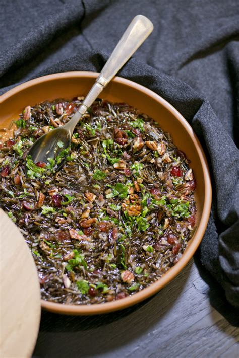 warm-festive-wild-rice-with-dried-fruit-nuts image