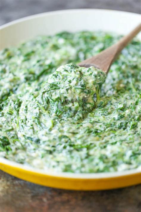 easy-creamed-spinach-damn-delicious image