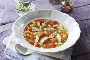 chicken-soup-with-goat-cheese-dumplings-foodland image
