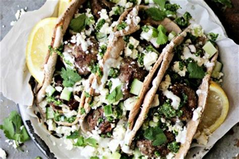 grilled-lamb-meatball-gyros-tasty-kitchen image