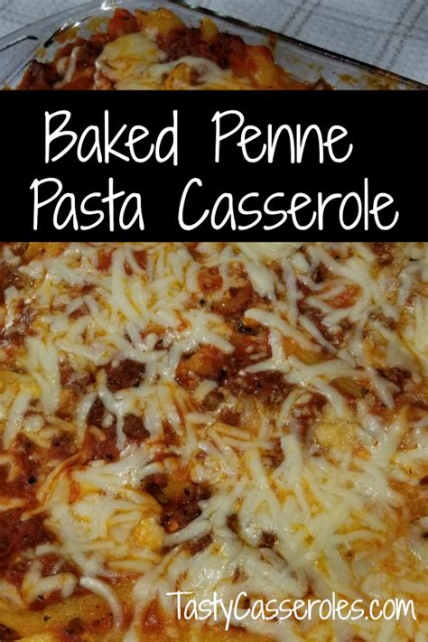 baked-penne-pasta-casserole-recipe-tasty-casseroles image