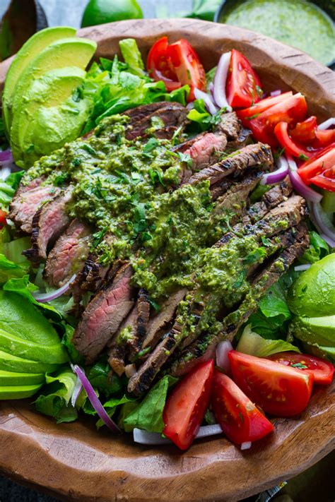 chimichurri-steak-salad-closet-cooking image