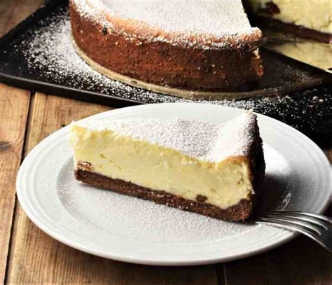 traditional-baked-polish-cheesecake-sernik-everyday image