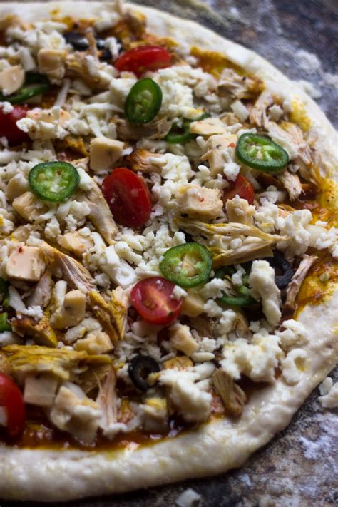 chicken-enchilada-pizza-gimme-delicious-food image