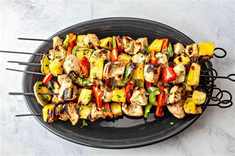 chicken-and-pineapple-kabobs-recipe-simply image