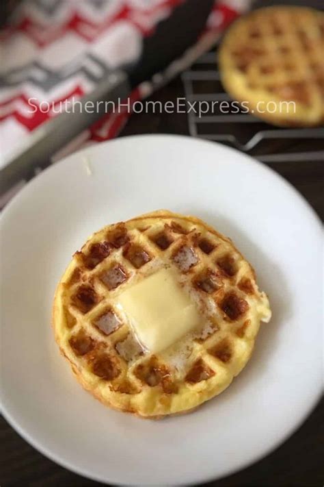 easy-basic-chaffle-recipe-without-flour-southern-home image