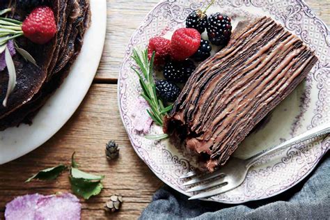 chocolate-crpe-cake-king-arthur-baking image