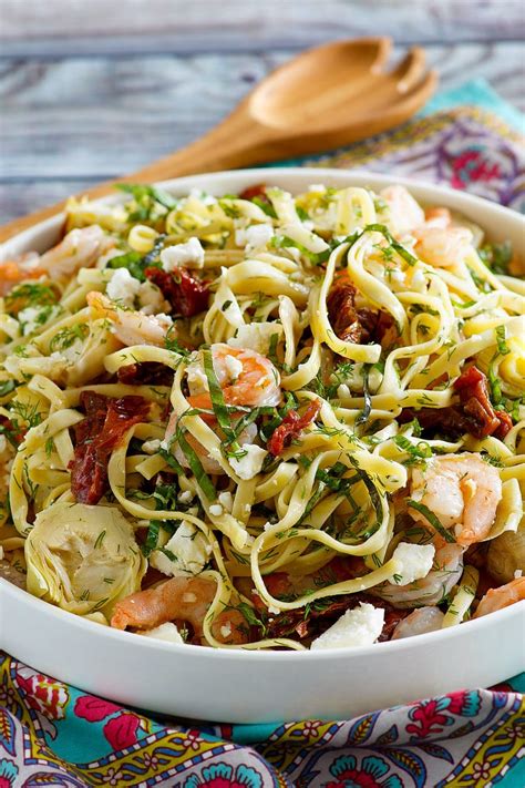 pasta-with-shrimp-and-feta-recipe-girl image
