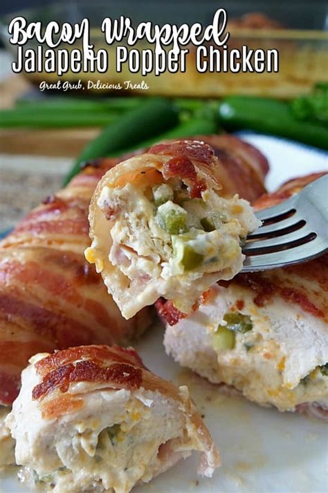 bacon-wrapped-jalapeno-popper-chicken-great-grub image