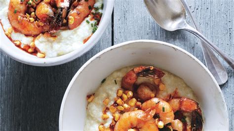 shrimp-with-fresh-corn-grits-recipe-bon-apptit image