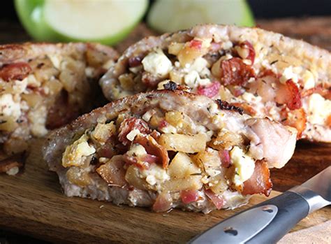 apple-bacon-and-feta-stuffed-pork-chops-recipe-ontario-pork image
