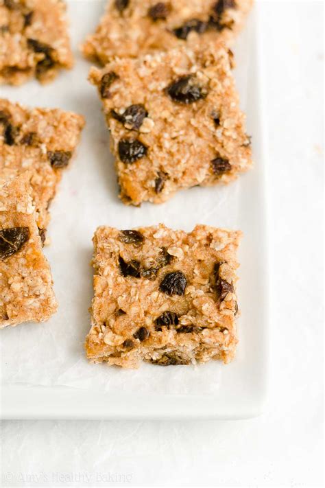 healthy-oatmeal-raisin-granola-bar-bites-amys image
