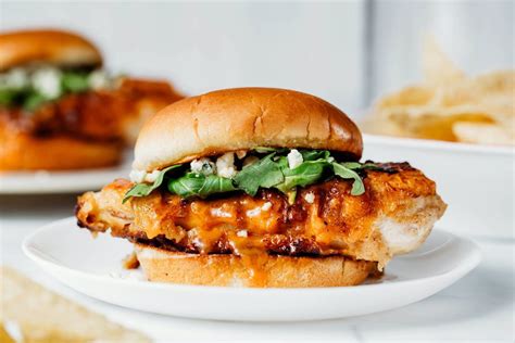 classic-buffalo-fried-chicken-sandwich-recipe-the image