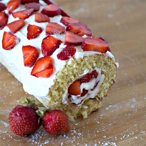 strawberry-roll-cake-upstate-ramblings image