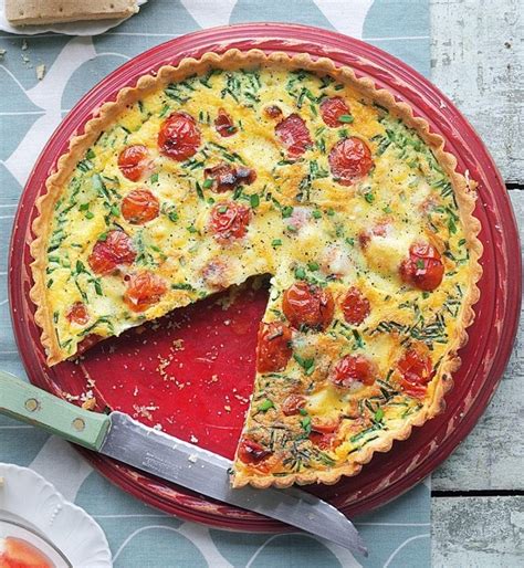 tomato-and-brie-tart-recipe-delicious-magazine image