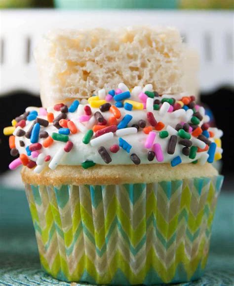 rice-krispie-treat-cupcakes-with-marshmallow image