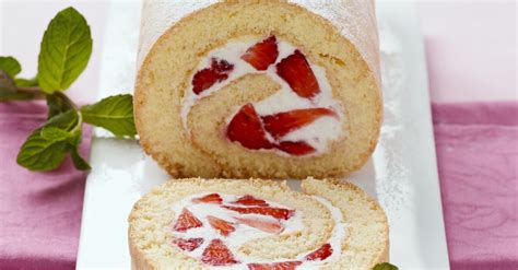strawberry-and-cream-roulade-recipe-eat-smarter-usa image